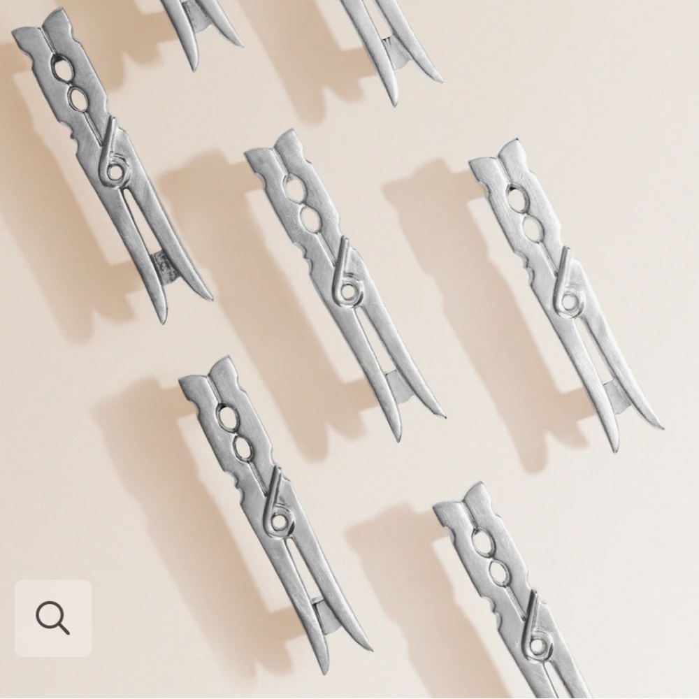 NWT Michael Aram Silver Clothespin pulls - Picture 3 of 5